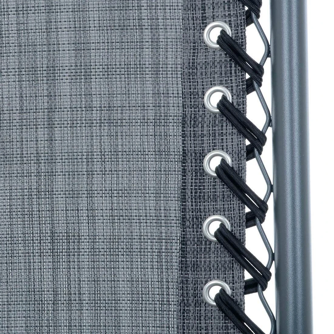 Garden Recliner Chair Dark Grey Marl Zero Gravity Relaxer Texteline 6 Garden Recliner Chair Dark Grey Marl Zero Gravity Relaxer Texteline - Image 6