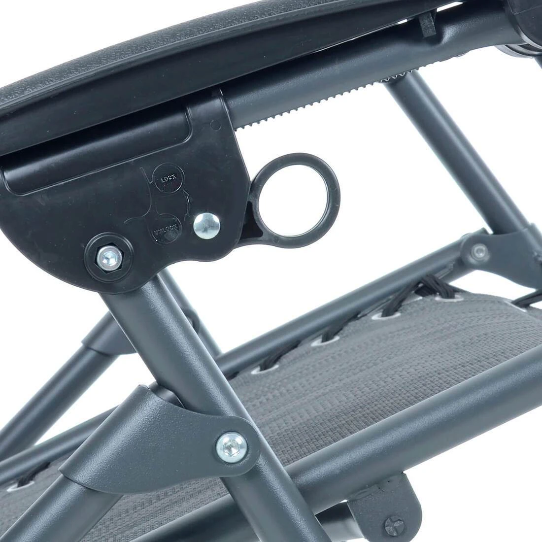 Garden Recliner Chair Dark Grey Marl Zero Gravity Relaxer Texteline 8 Garden Recliner Chair Dark Grey Marl Zero Gravity Relaxer Texteline - Image 8