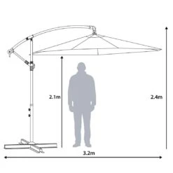 3m Round Banana Parasol Large Cantilever Garden Shade 13 3m Round Banana Parasol Large Cantilever Garden Shade -XS Stock Shop XS6082 1600 11 opt 08573.1584699628.1100.1100