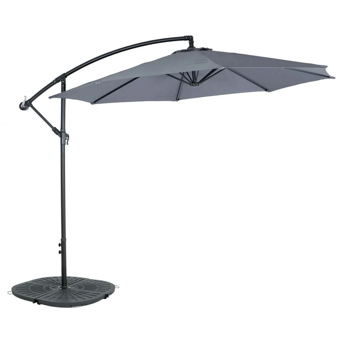 3m Round Banana Parasol Large Cantilever Garden Shade 2 3m Round Banana Parasol Large Cantilever Garden Shade - Image 2
