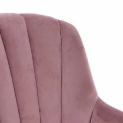 Hodge & Hodge Oyster Shape Armchair With Velvet Style Cover -XS Stock Shop XS6189 1600 6 opt 82587.1597145188.1100.1100