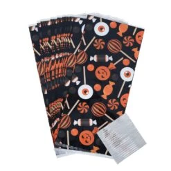 5 X 20pk Halloween Trick Or Treat Cellophane Bags With Ties -XS Stock Shop XS6353 1600 2 75889.1592479103.1100.1100