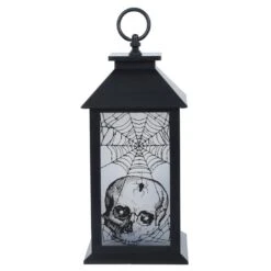 Cackle & Co Black Halloween Design Lantern With Lights 16 Cackle & Co Black Halloween Design Lantern With Lights -XS Stock Shop XS6362 1600 3 04369.1564660729.1100.1100