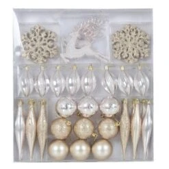 45pc Metallic Christmas Tree Decoration Set Mixed Baubles 11 45pc Metallic Christmas Tree Decoration Set Mixed Baubles -XS Stock Shop XS6477 1600 1 55426.1569324595.1100.1100