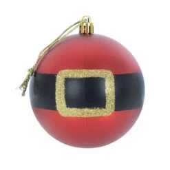 5pk Large Novelty Santa Belt Christmas Tree Baubles 10cm -XS Stock Shop XS6480 1600 2 61752.1569323945.1100.1100