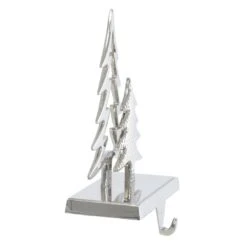 Silver Christmas Stocking Hanger Mantel Shelf Decoration -XS Stock Shop XS6483 1600 2 28921.1567522924.1100.1100