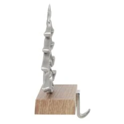 Christmas Stocking Hanger Metal Shape With Faux Wood Base -XS Stock Shop XS6485 1600 2 01483.1567522748.1100.1100