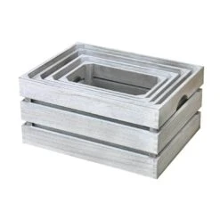 Set Of 4 Nesting Wooden Storage Boxes Crafts Wedding Hampers -XS Stock Shop XS6498 1600 2 opt 66879.1597061800.1100.1100