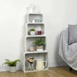 Set Of 4 Nesting Wooden Storage Boxes Crafts Wedding Hampers -XS Stock Shop XS6498 LS 1600 1 opt 78723.1597061578.1100.1100