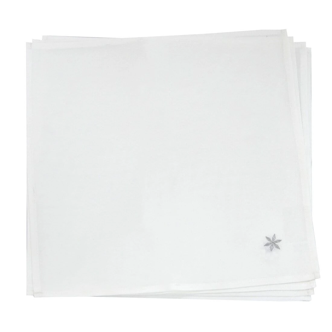 Christmas Baubles Tablecloths Napkins Fabric White Red 4 Christmas Baubles Tablecloths Napkins Fabric White Red - Image 4