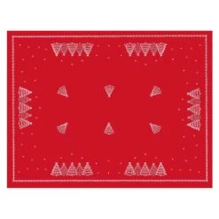 Christmas Tree Embroidered Tablecloths Napkins Fabric Red -XS Stock Shop XS6568 top 1600 53648.1571051281.1100.1100