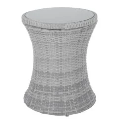 Azuma Drinks Cooler Table Garden Patio Rattan Black Or Grey -XS Stock Shop XS6602 1600 4 opt 18398.1584968955.1100.1100