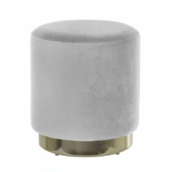 Hodge & Hodge Sophia Stylish Velvet Stool With Gold Base 13 Hodge & Hodge Sophia Stylish Velvet Stool With Gold Base -XS Stock Shop XS6632 1600 1 opt 97982.1597141674.1100.1100
