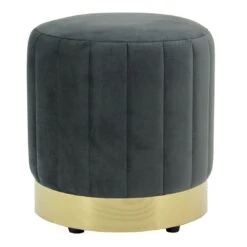 Hodge And Hodge Luna Plush Velvet Stool Ottoman Gold Base 10 Hodge And Hodge Luna Plush Velvet Stool Ottoman Gold Base -XS Stock Shop XS6661 1600 1 opt 00075.1593428966.1100.1100