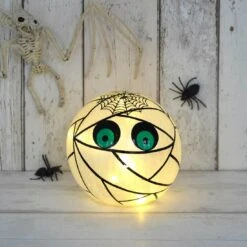 Light Up Crackle Ball Halloween Decoration LED Ornament 15cm -XS Stock Shop XS6674 LS 1600 1 opt 82976.1599041975.1100.1100