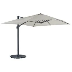 3 X 4m Roma Rectangle Parasol Large Cantilever Garden Shade
