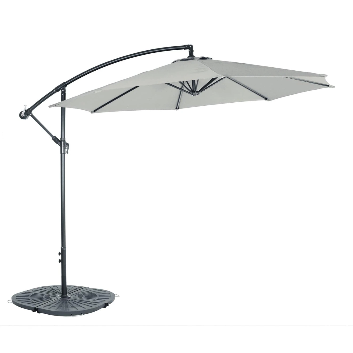 3m Round Banana Parasol Large Cantilever Garden Shade 1 3m Round Banana Parasol Large Cantilever Garden Shade