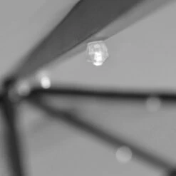 Azuma 3m Square Parasol Solar LED Lights Offset Garden Canopy -XS Stock Shop XS6954 1600 7