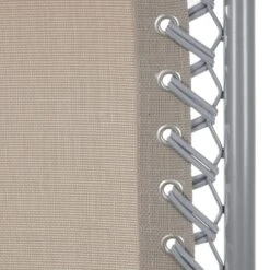 Garden Recliner Chair Taupe Zero Gravity Relaxer Recliner Chair -XS Stock Shop XS6962 1600 6