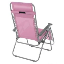 Garden Recliner Chair Wild Rose Pink Zero Gravity Relaxer Texteline 13 Garden Recliner Chair Wild Rose Pink Zero Gravity Relaxer Texteline -XS Stock Shop XS6964 1600 4