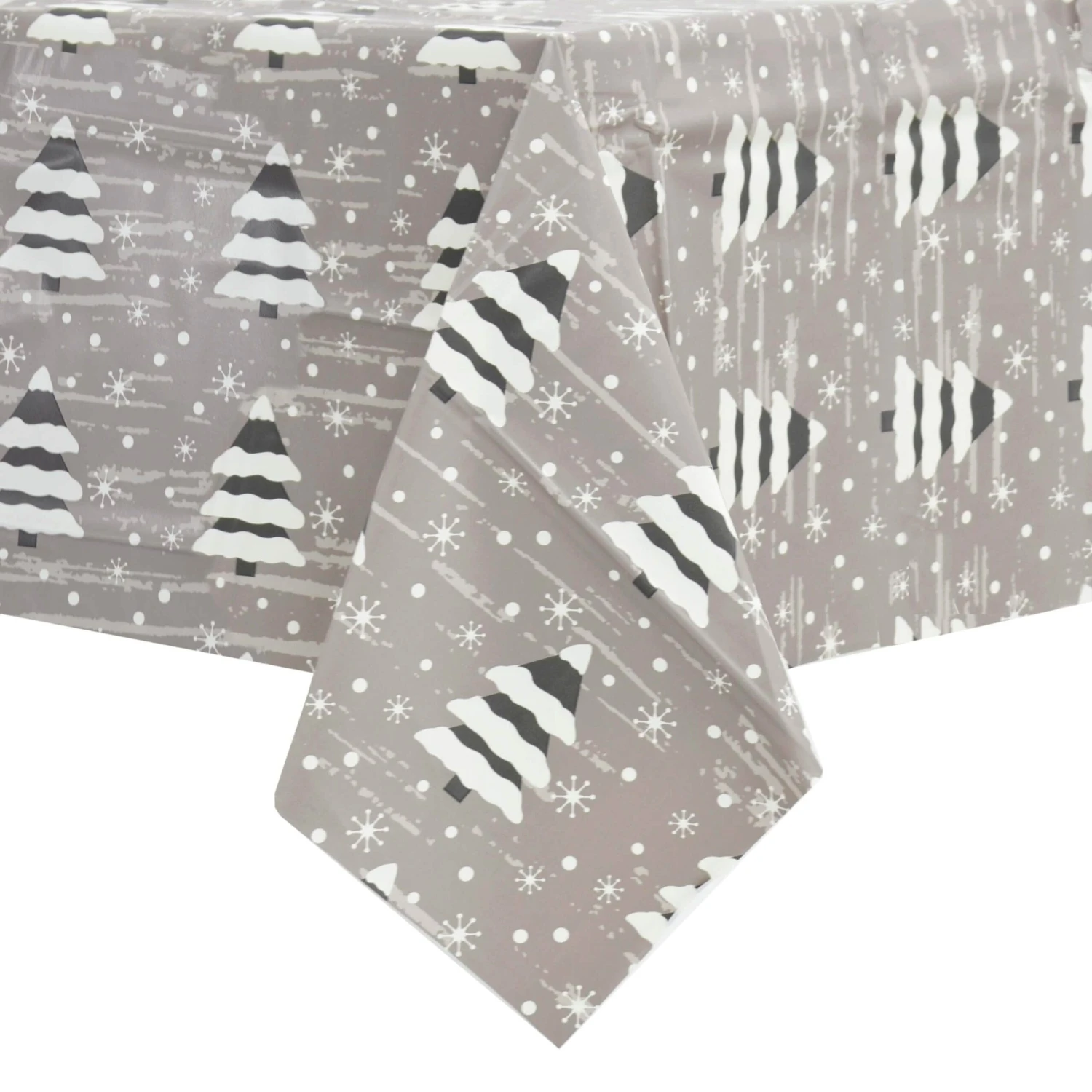 Christmas Tablecloth PVC Wipe Clean Xmas Table Cover 5 Christmas Tablecloth PVC Wipe Clean Xmas Table Cover - Image 5