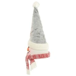 Novelty Christmas Tree Topper Santa Snowman Fabric Cone Hat 48cm -XS Stock Shop XS7238 2 opt