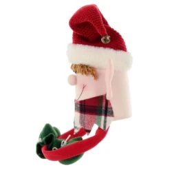 Novelty Christmas Tree Hugger Topper Bendy Arms Elf Santa Snowman -XS Stock Shop XS7240 2 opt