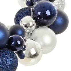 6ft Christmas Bauble Garland Wall Fireplace Table Decoration -XS Stock Shop XS7262 2 opt