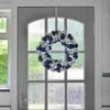 Round Christmas Bauble Wreath Hanging Decoration 45cm