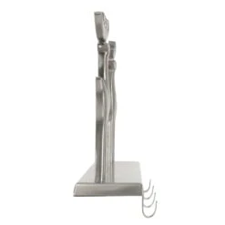 Silver Merry Christmas Stocking Hanger 4 Hooks Reindeer Decoration 7 Silver Merry Christmas Stocking Hanger 4 Hooks Reindeer Decoration -XS Stock Shop XS7264 3 opt