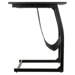 Side Table Magazine Rack Holder Coffee TV Dinner Black -XS Stock Shop XS7301 2 opt