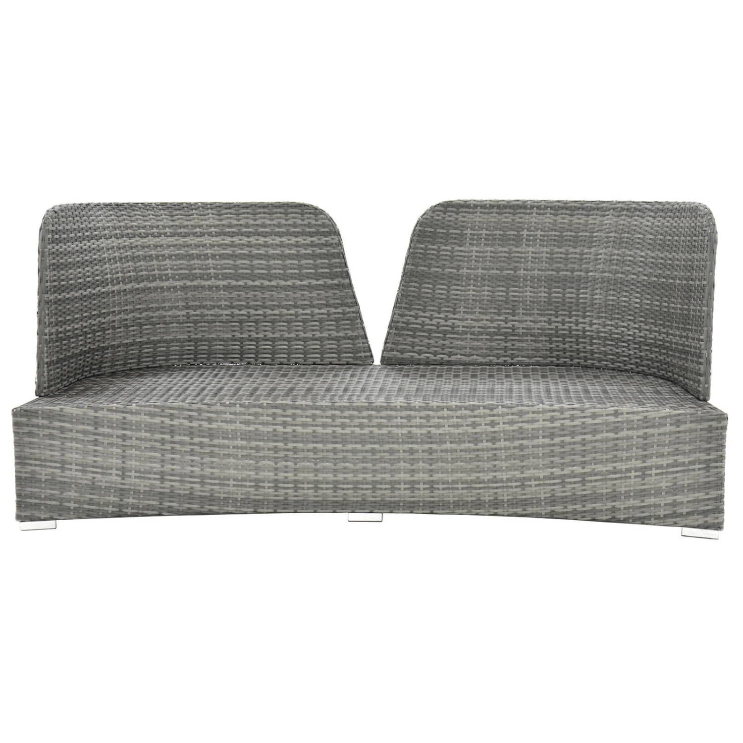 Casares Garden Sofa Suite Grey Rattan Day Bed Rising Table 9 Casares Garden Sofa Suite Grey Rattan Day Bed Rising Table - Image 9