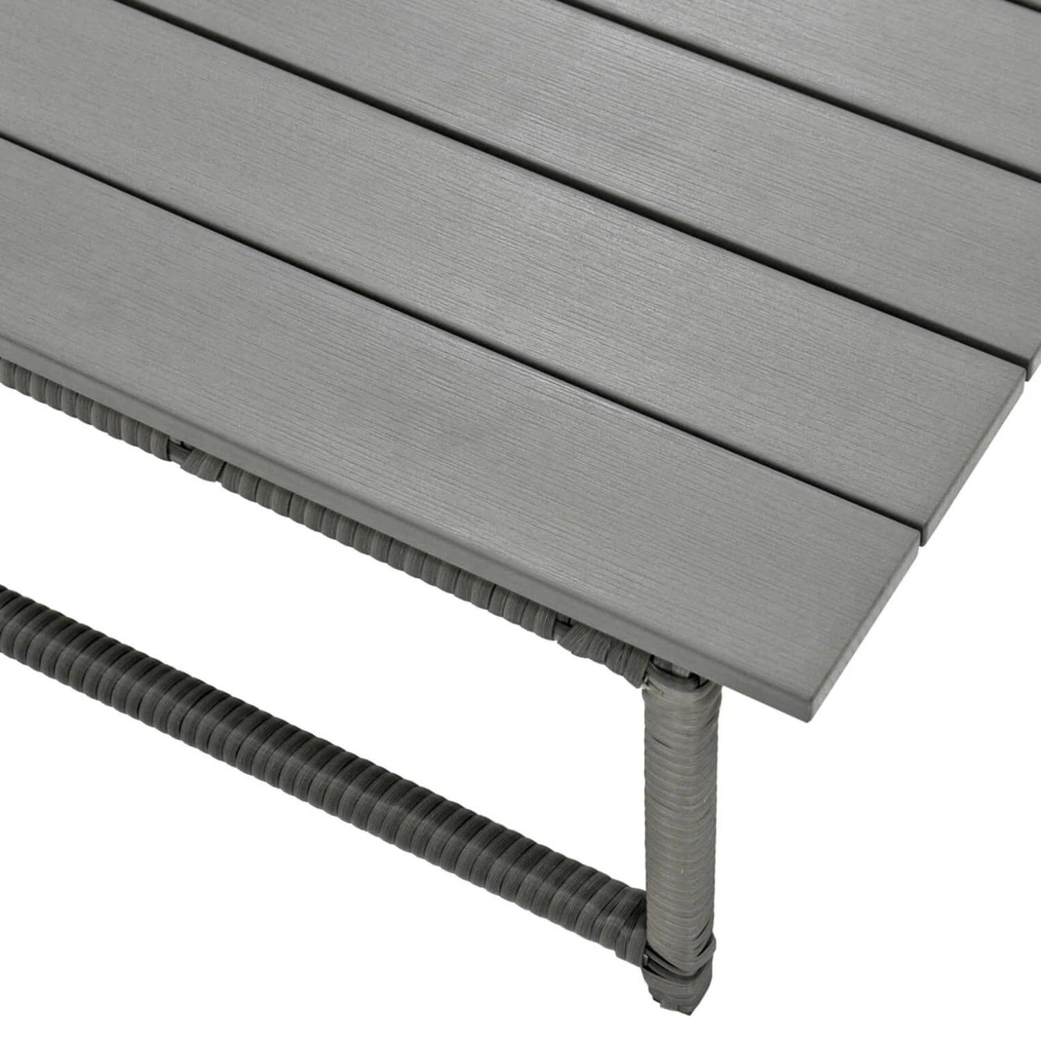 Casares Garden Sofa Suite Grey Rattan Day Bed Rising Table 11 Casares Garden Sofa Suite Grey Rattan Day Bed Rising Table - Image 11