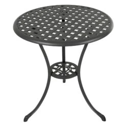 Garden Bistro Set Grey Metal Chairs Table Azuma Denia 13 Garden Bistro Set Grey Metal Chairs Table Azuma Denia -XS Stock Shop XS7348 3 opt