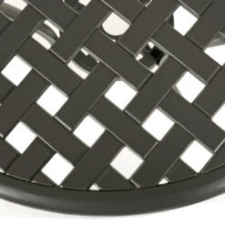 Garden Bistro Set Grey Metal Chairs Table Azuma Denia 18 Garden Bistro Set Grey Metal Chairs Table Azuma Denia -XS Stock Shop XS7348 4 opt