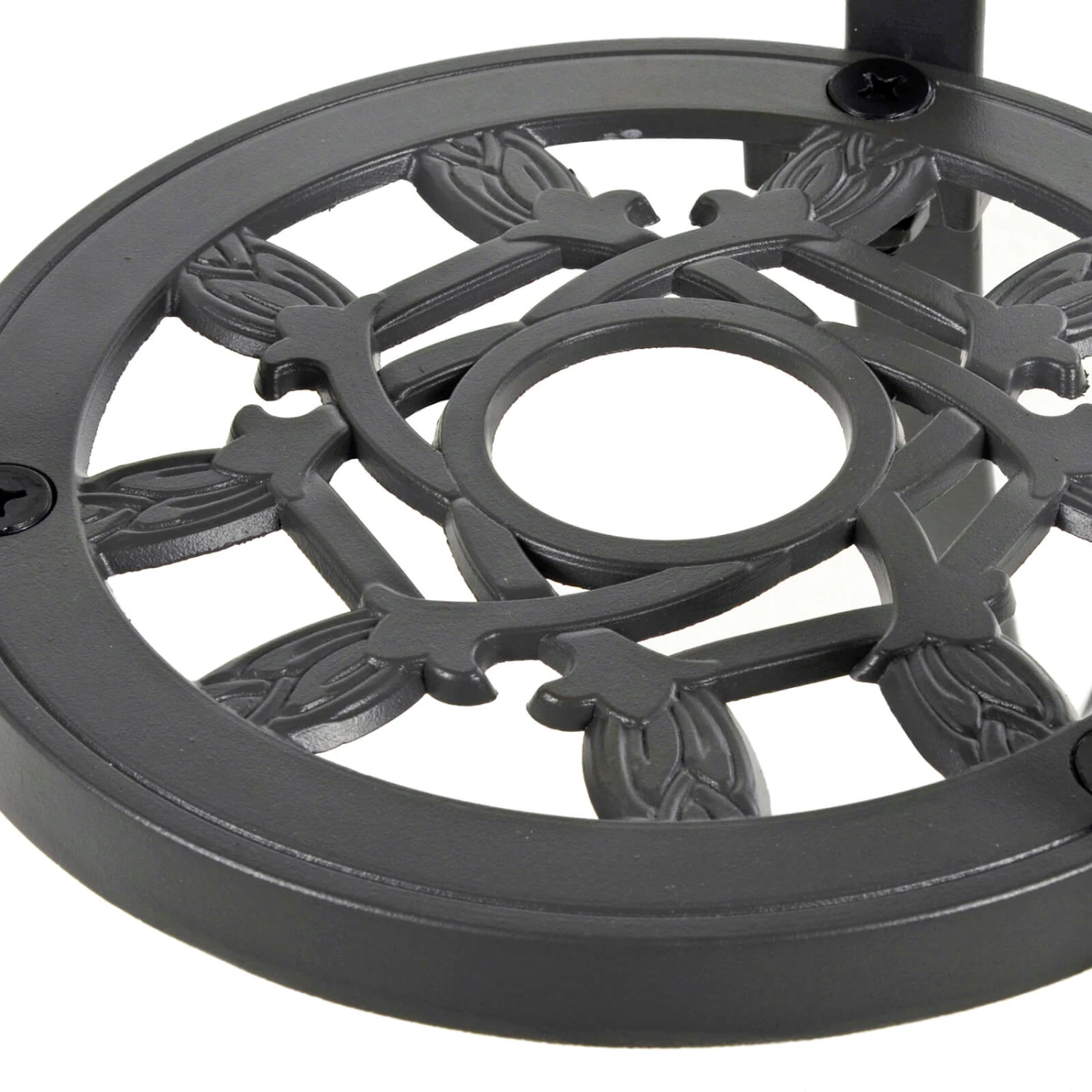 Garden Bistro Set Grey Metal Chairs Table Azuma Denia 10 Garden Bistro Set Grey Metal Chairs Table Azuma Denia - Image 10