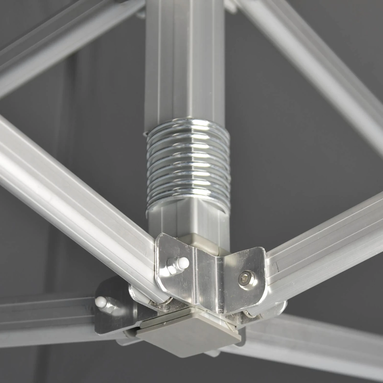 Azuma Ultimate Gazebo Pop Up Garden Marquee Sports Shelter Grey 3m 7 Azuma Ultimate Gazebo Pop Up Garden Marquee Sports Shelter Grey 3m - Image 7