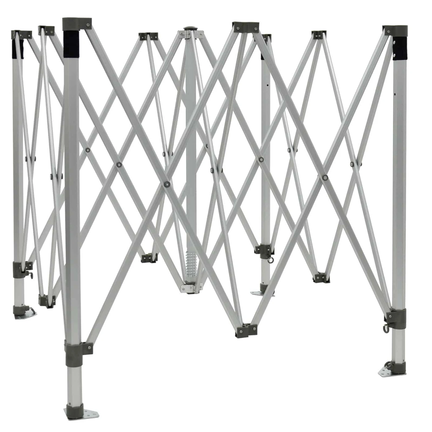 Azuma Ultimate Gazebo Pop Up Garden Marquee Sports Shelter Grey 3m 5 Azuma Ultimate Gazebo Pop Up Garden Marquee Sports Shelter Grey 3m - Image 5