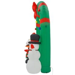 8ft Inflatable Light Up Santa Snowman Arch Christmas Decoration 6 8ft Inflatable Light Up Santa Snowman Arch Christmas Decoration -XS Stock Shop XS7390 3 opt