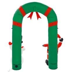 8ft Inflatable Light Up Santa Snowman Arch Christmas Decoration 7 8ft Inflatable Light Up Santa Snowman Arch Christmas Decoration -XS Stock Shop XS7390 4 opt