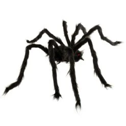 Giant Spider With Light Up Eyes Halloween Party Decoration 110cm -XS Stock Shop XS7426 1 opt