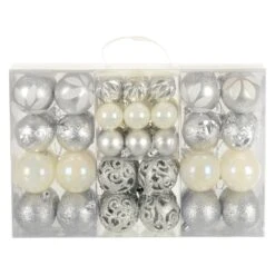 67pc Christmas Tree Baubles Set Mixed Size Design Decorations -XS Stock Shop XS7479 1 opt