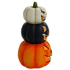 LED Pumpkin Lantern Stack Trio Halloween Decoration 60cm -XS Stock Shop XS7495 2 opt