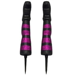 Witch Legs Halloween Decoration Purple Glitter Garden Stakes 45cm -XS Stock Shop XS7569 2 opt