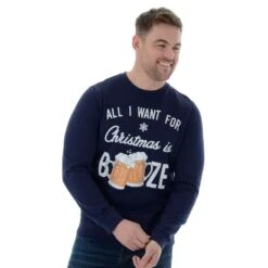 Mens Novelty Christmas Jumper Sweatshirt All I Want Is Booze 7 Mens Novelty Christmas Jumper Sweatshirt All I Want Is Booze -XS Stock Shop e87f663a b199 4b26 88e9 0c1c1289f420