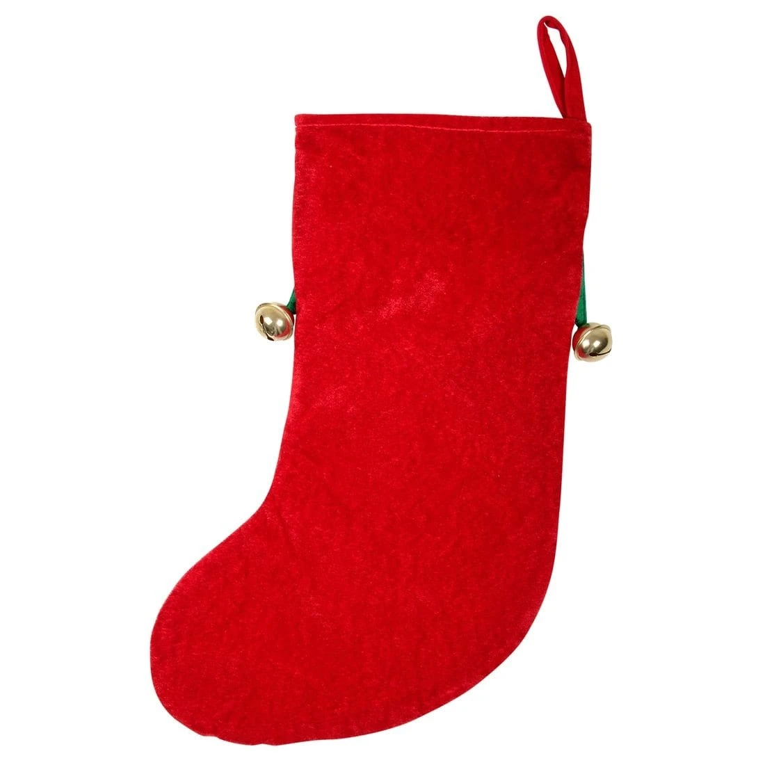 Good Dog Pet Christmas Stocking Red & Green Fabric With Bells 4 Good Dog Pet Christmas Stocking Red & Green Fabric With Bells - Image 4