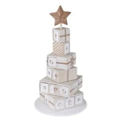 24 Drawer Christmas Wooden Advent Calendar Xmas Decoration -XS Stock Shop xs4504 1600 1 60583.1493711582.1100.1100