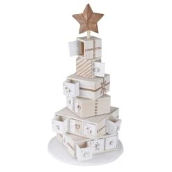 24 Drawer Christmas Wooden Advent Calendar Xmas Decoration -XS Stock Shop xs4504 1600 3 30773.1493711582.1100.1100