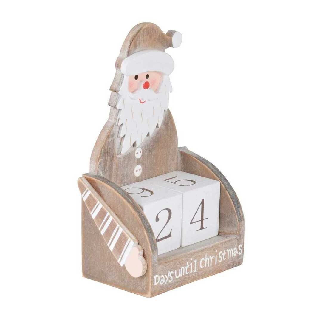 Wooden Block Days Until Christmas Countdown Calendar 10 Wooden Block Days Until Christmas Countdown Calendar - Image 10