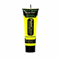 Glow In The Dark Face Body Paint 10ml Halloween Fancy Dress -XS Stock Shop yellow 24265.1555074247.1100.1100